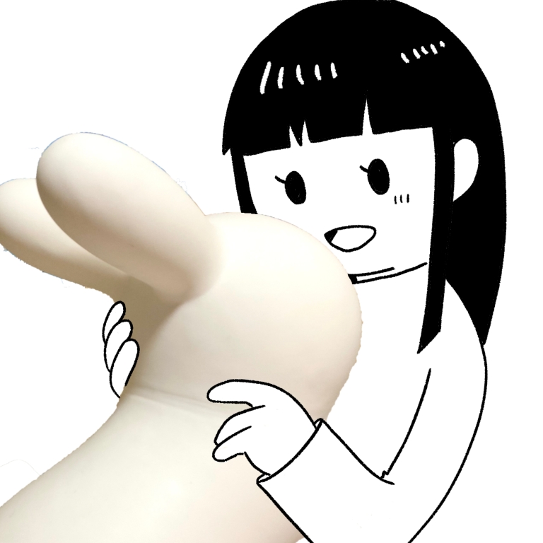 人と戯れる
