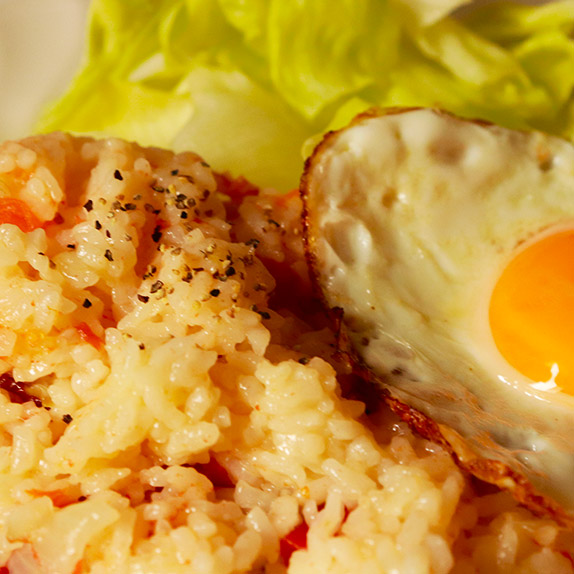トマト釜飯